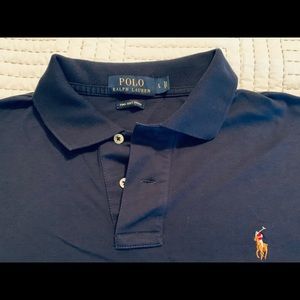 Men’s Polo Ralph Lauren polo shirt - navy blue